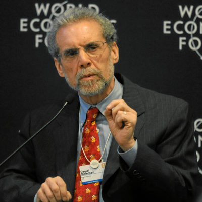 DAVOS/SWITZERLAND, 27JAN11 - Daniel Goleman, Co-Director, Consortium for Research on Emotional Intelligence in Organizations, Rutgers University, USA, speaks during the session 'The New Reality of Consumer Power' at the Annual Meeting 2011 of the World Economic Forum in Davos, Switzerland, January 27, 2011.

Copyright by World Economic Forum
swiss-image.ch/Photo by Michael Wuertenberg